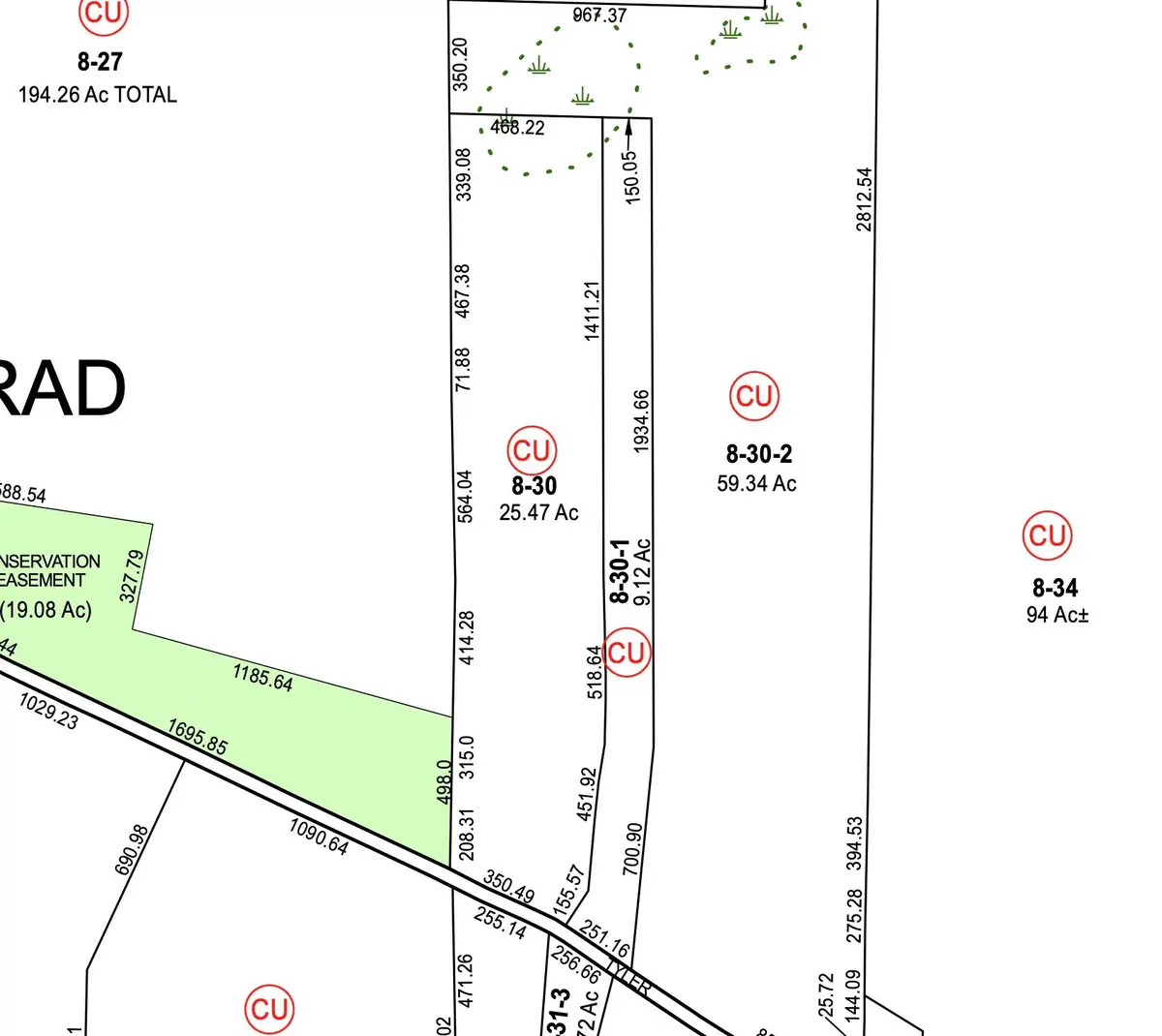 LOT #8-30-1 TYLER Road, Webster, NH 03033 - #1