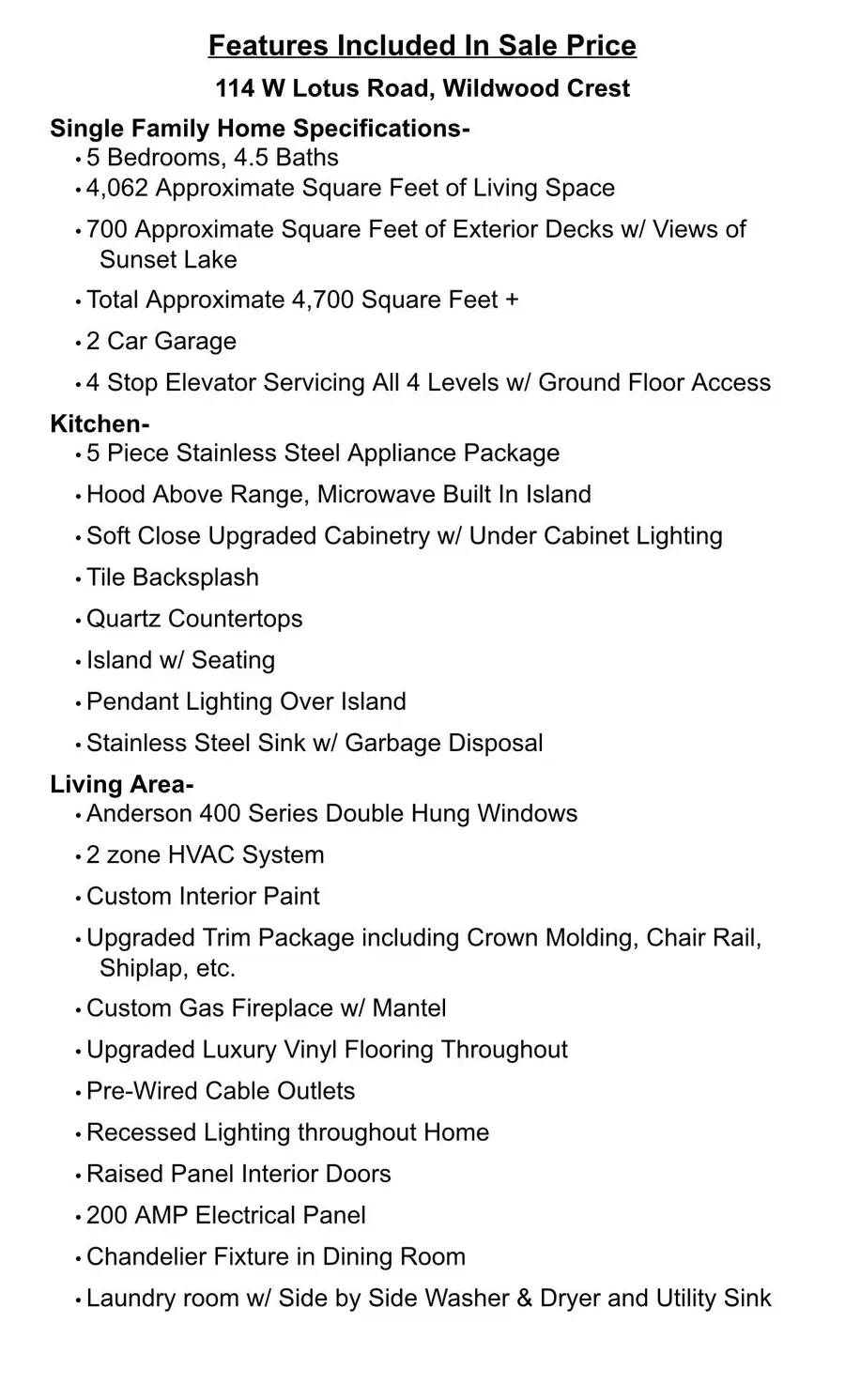 114 W Lotus Road, Wildwood Crest, NJ 08260 - Image #3