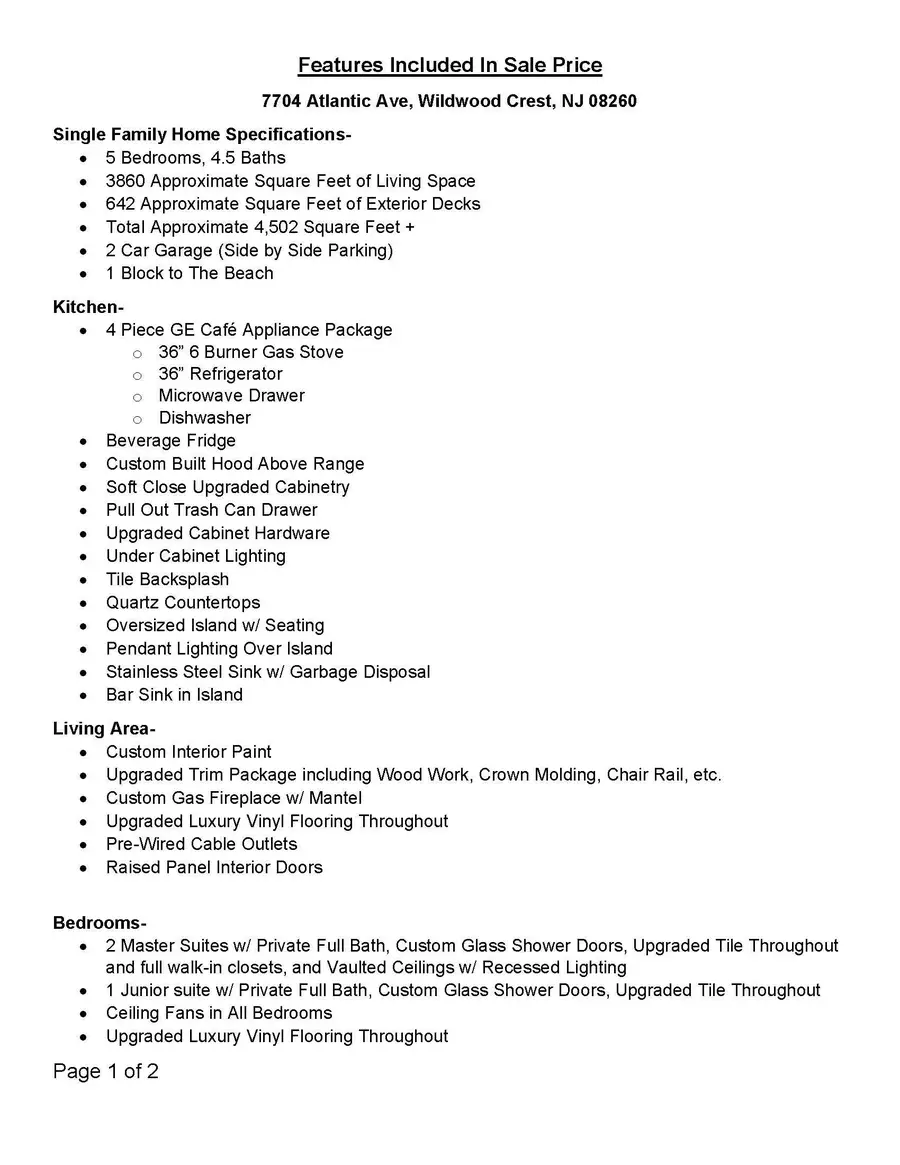 7704 Atlantic Avenue, Wildwood Crest, NJ 08260 - #2