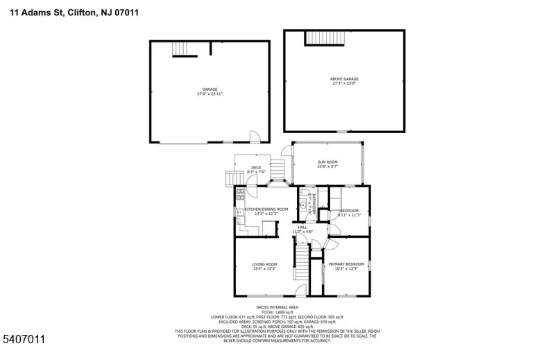 11 Adams St, Clifton, NJ 07013 - #3