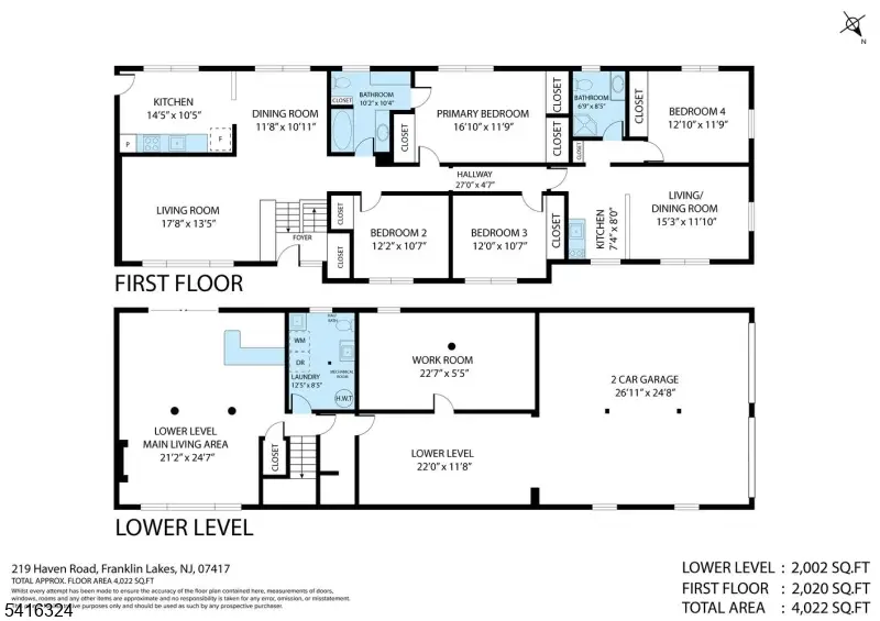 219 Haven Rd, Franklin Lakes, NJ 07417 - #2