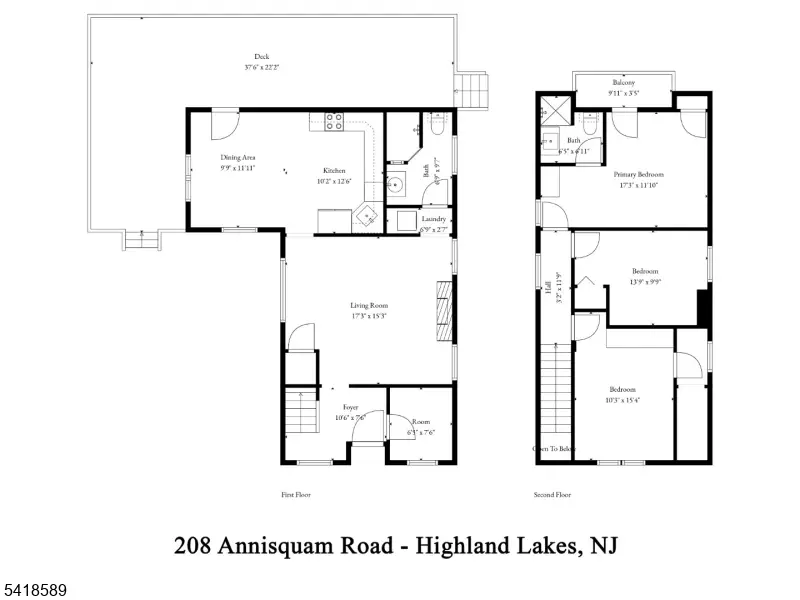 208 Annisquam Rd, Highland Lakes, NJ 07422 - #2