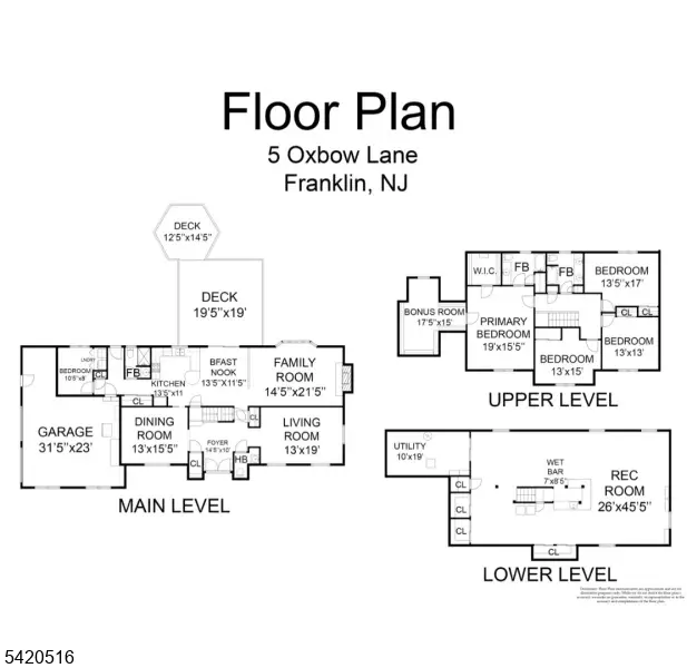 5 Oxbow Ln, Hardyston, NJ 07416 - #3