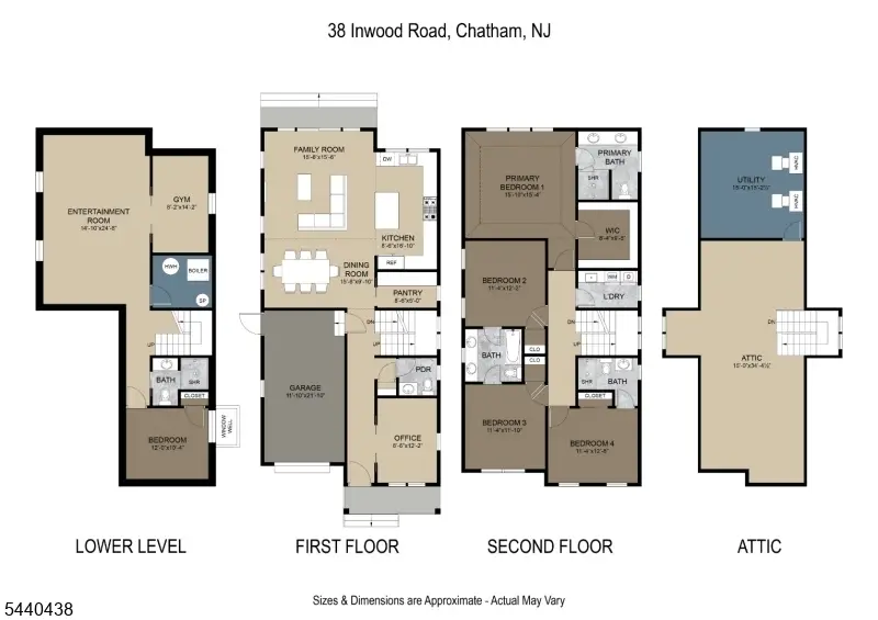 38 Inwood Rd, Chatham, NJ 07928 - #3