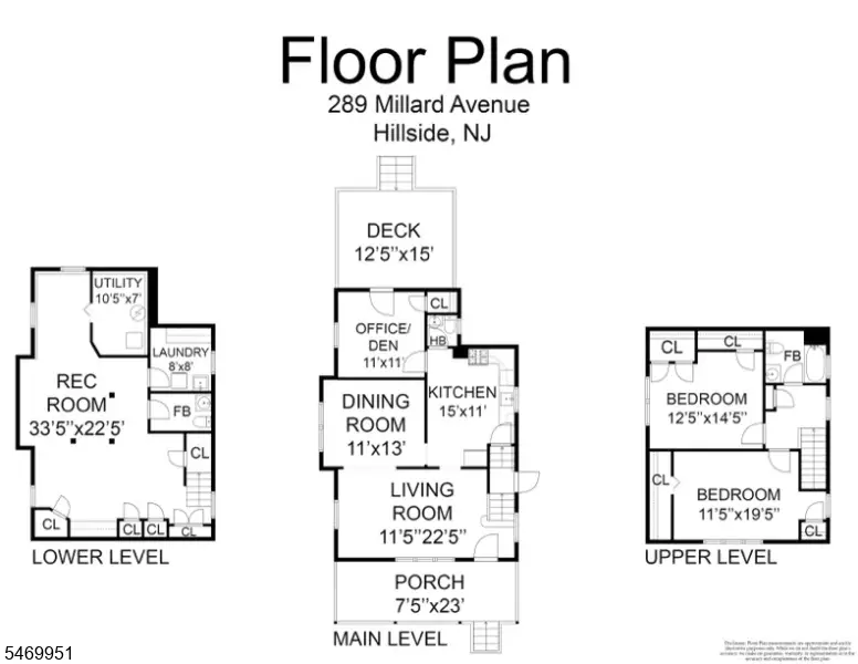 289 Millard Ave, Hillside, NJ 07205 - #2