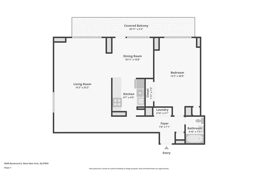 6040 BLVD EAST #3H, West New York, NJ 07093 - Image #3