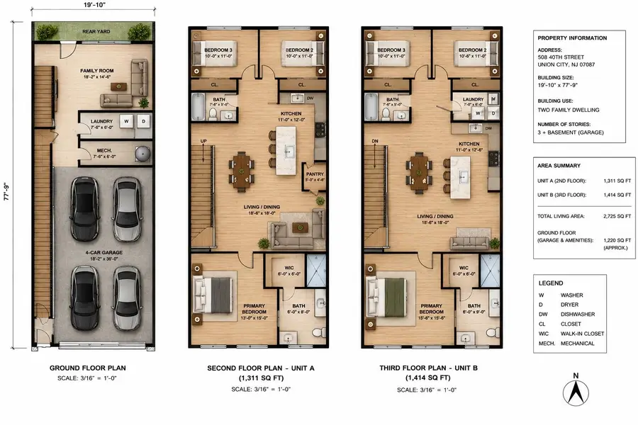 508 40TH ST, Union City, NJ 07087 - #3