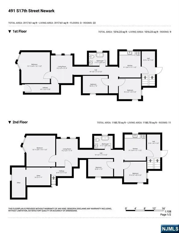 491 S 17th Street, Newark, NJ 07103 - #3