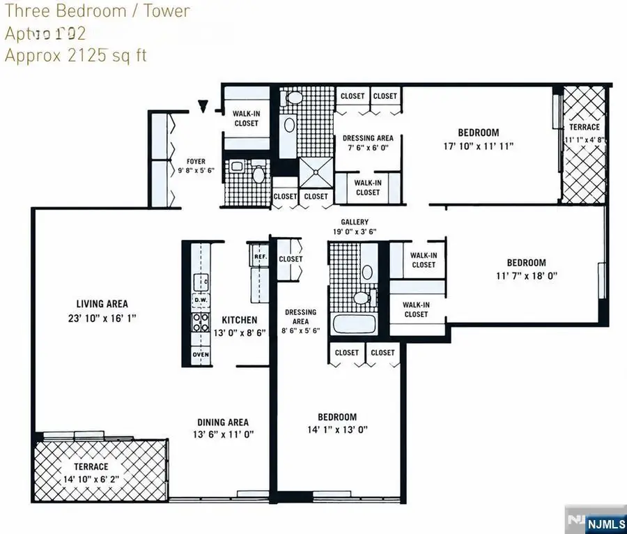 5 Horizon Road 2102, Fort Lee, NJ 07024 - #3