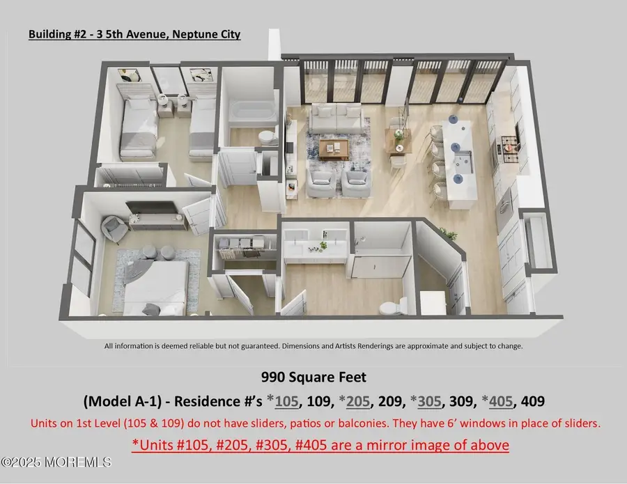 1 5th Avenue #Residence 409, Neptune City, NJ 07753 - Image #3