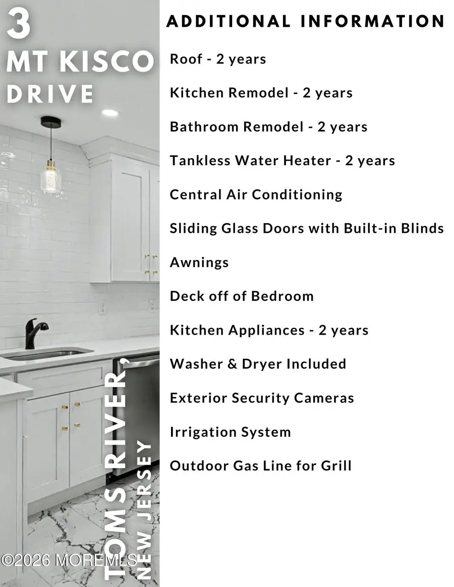 3 Mount Kisco Drive, Toms River, NJ 08753 - #2