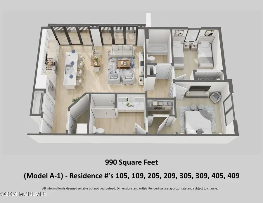 1 5th Avenue #Unit 305, Neptune City, NJ 07753 - #3