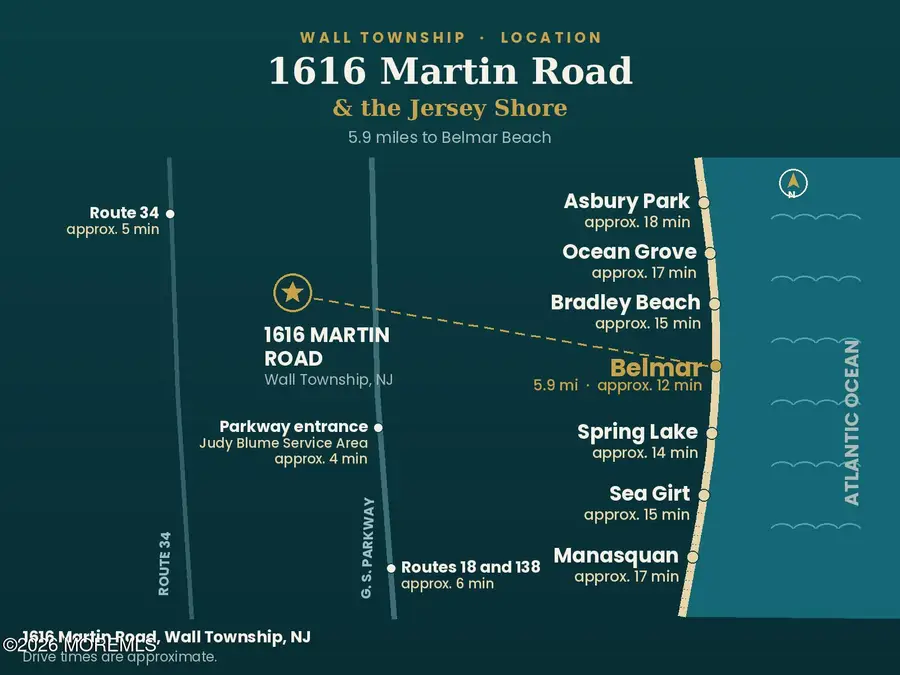 1616 Martin Road, Wall, NJ 07753 - #3