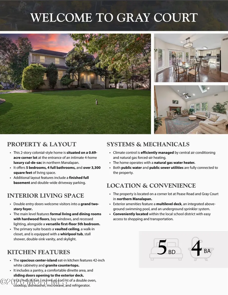 2 Gray Court, Manalapan, NJ 07726 - #2