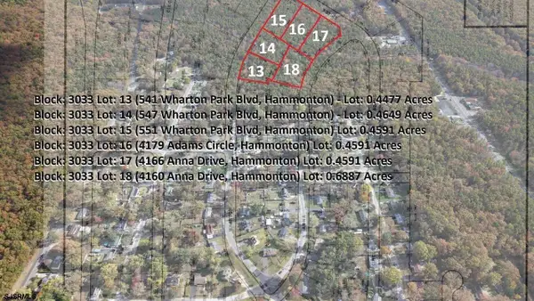 Block: 3033 Lot: 13 ,14,15,16,17&18, Hammonton, NJ 08037