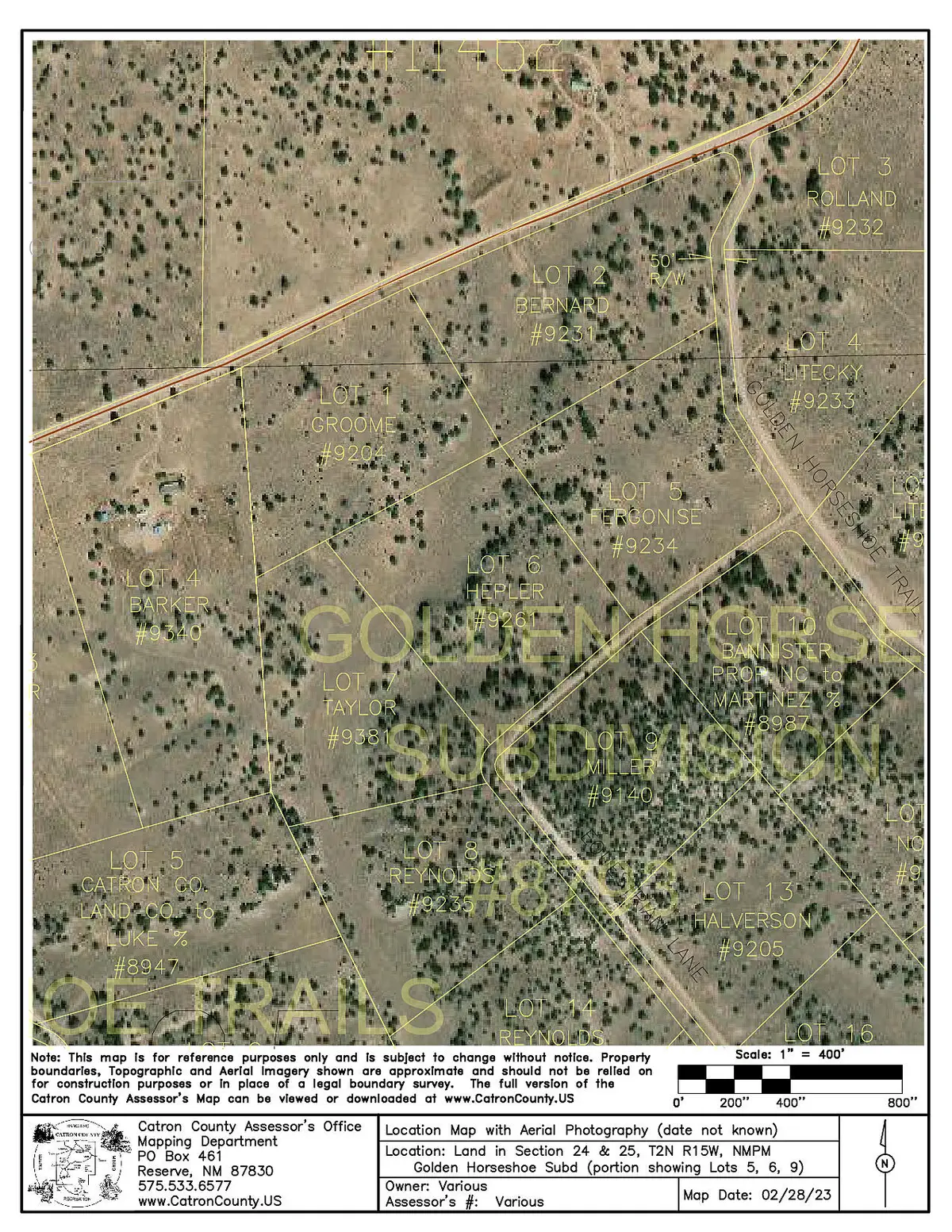 Lot 5 Golden Horeshoe Trail, Quemado, NM 87829 - Image #1