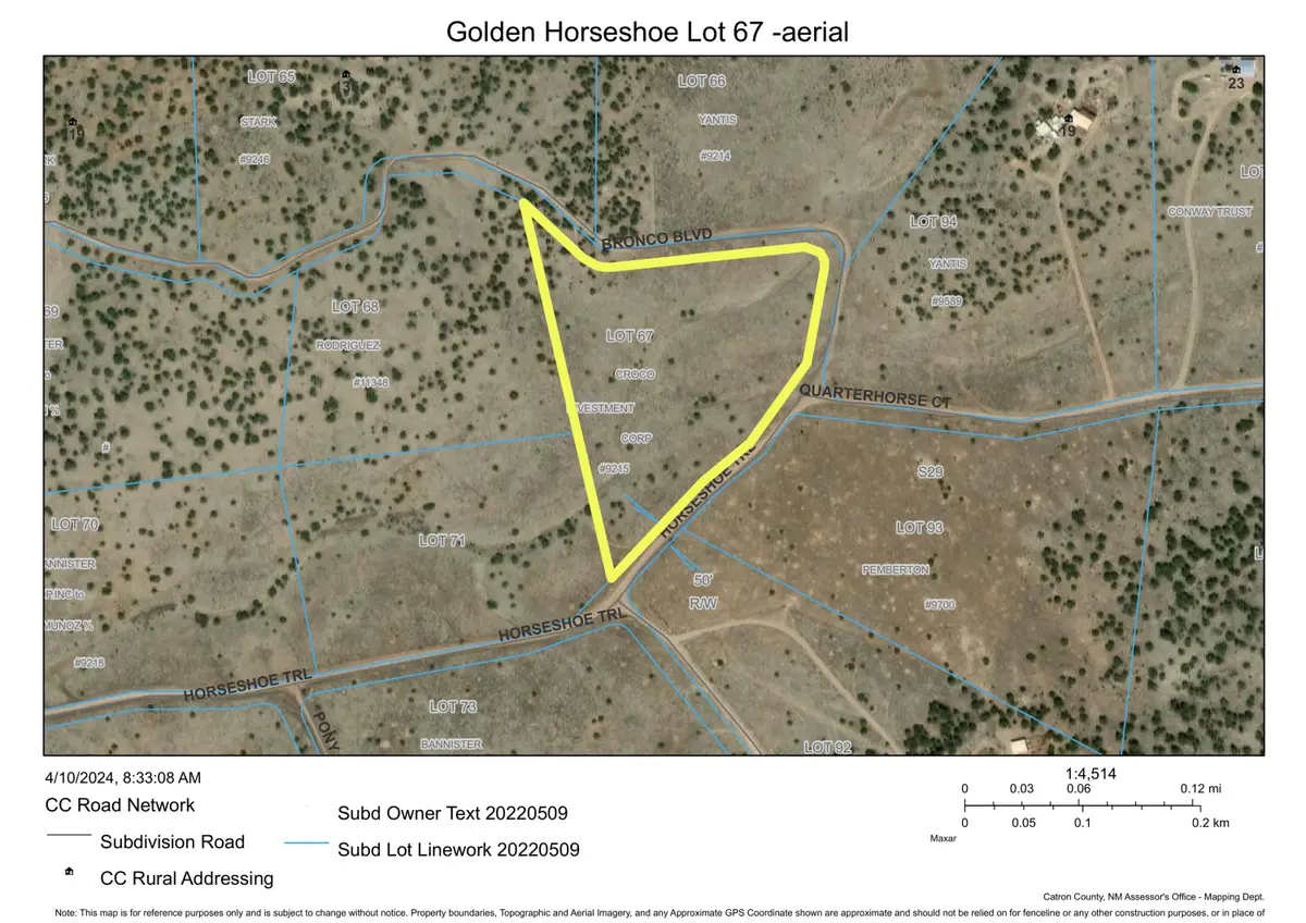 Lot 67 Bronco Boulevard, Quemado, NM 87829 - Image #1
