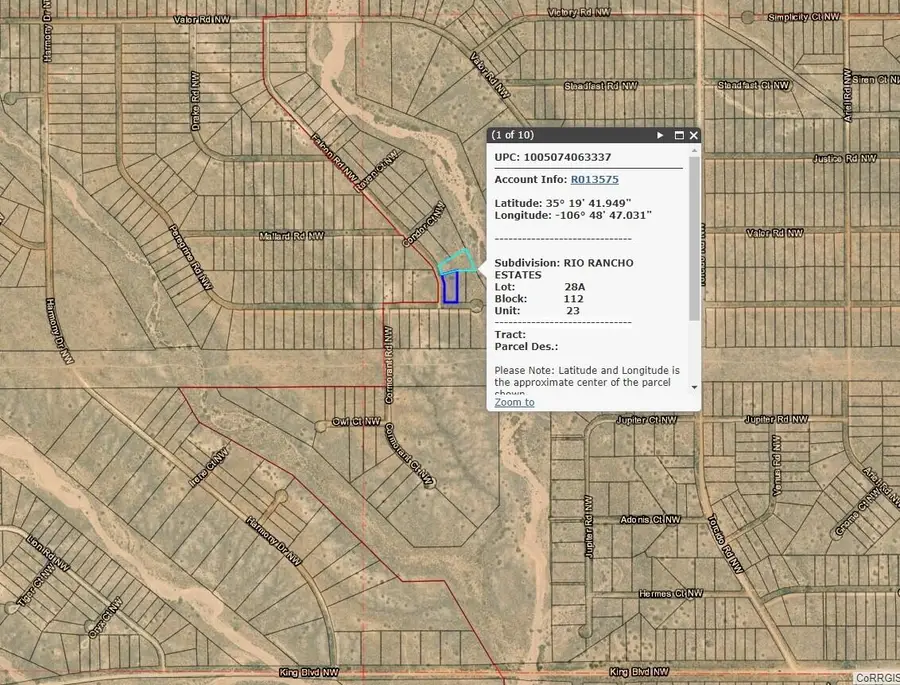 Falcon & Perigrine Road Nw, Rio Rancho, NM 87144 - #3