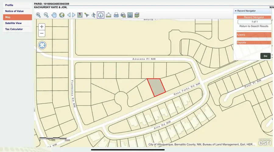 0 011 006 Corrected Plat #20, Albuquerque, NM 87120 - Image #2