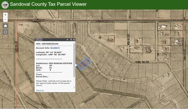 Gaspar Road Sw, Rio Rancho, NM 87124