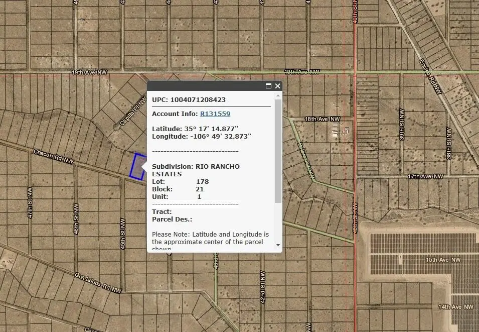 00 Chacon Road Nw, Rio Rancho, NM 87144 - Image #1