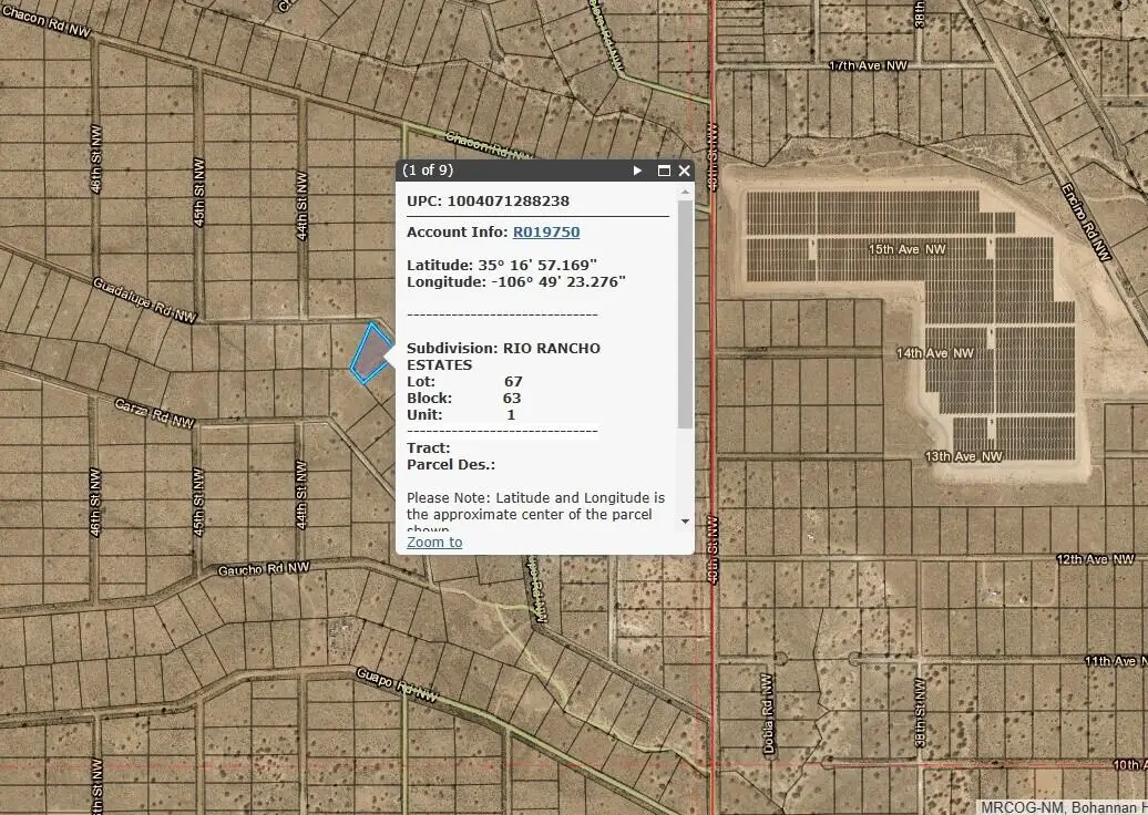 0 Guadalupe Road Nw, Rio Rancho, NM 87144 - Image #1