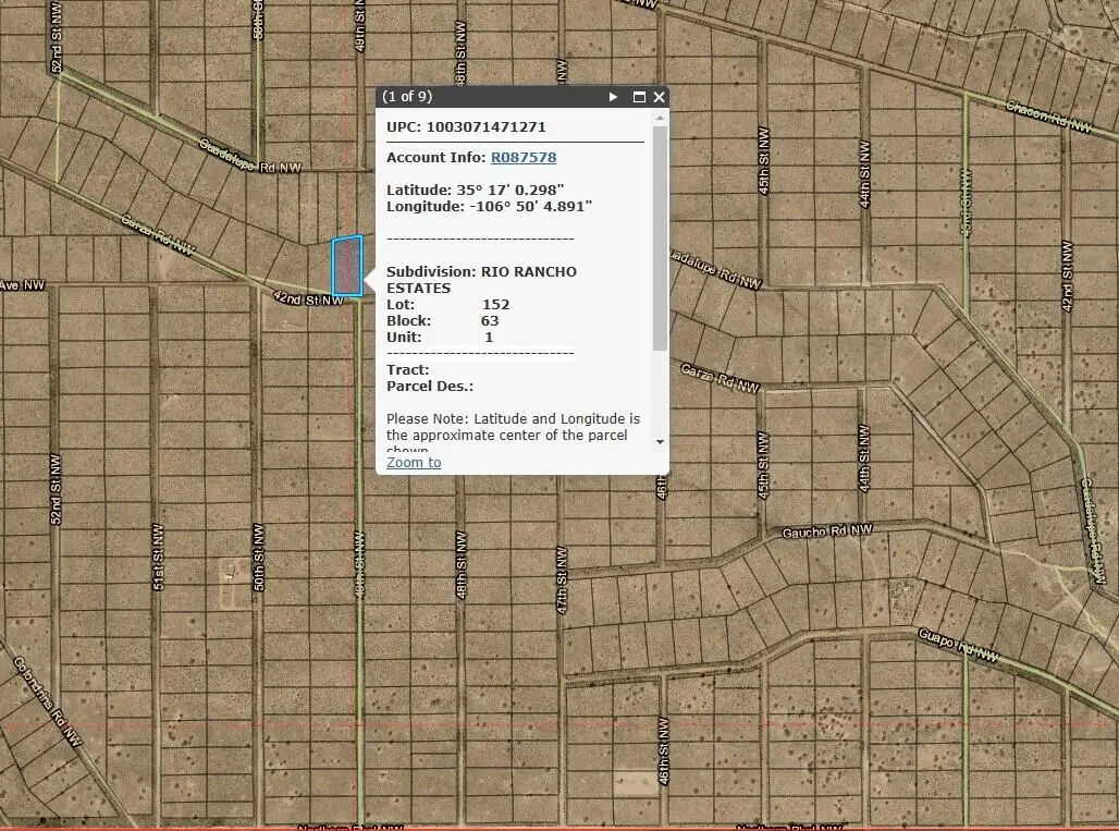 0 Garza Road Nw, Rio Rancho, NM 87144 - Image #1