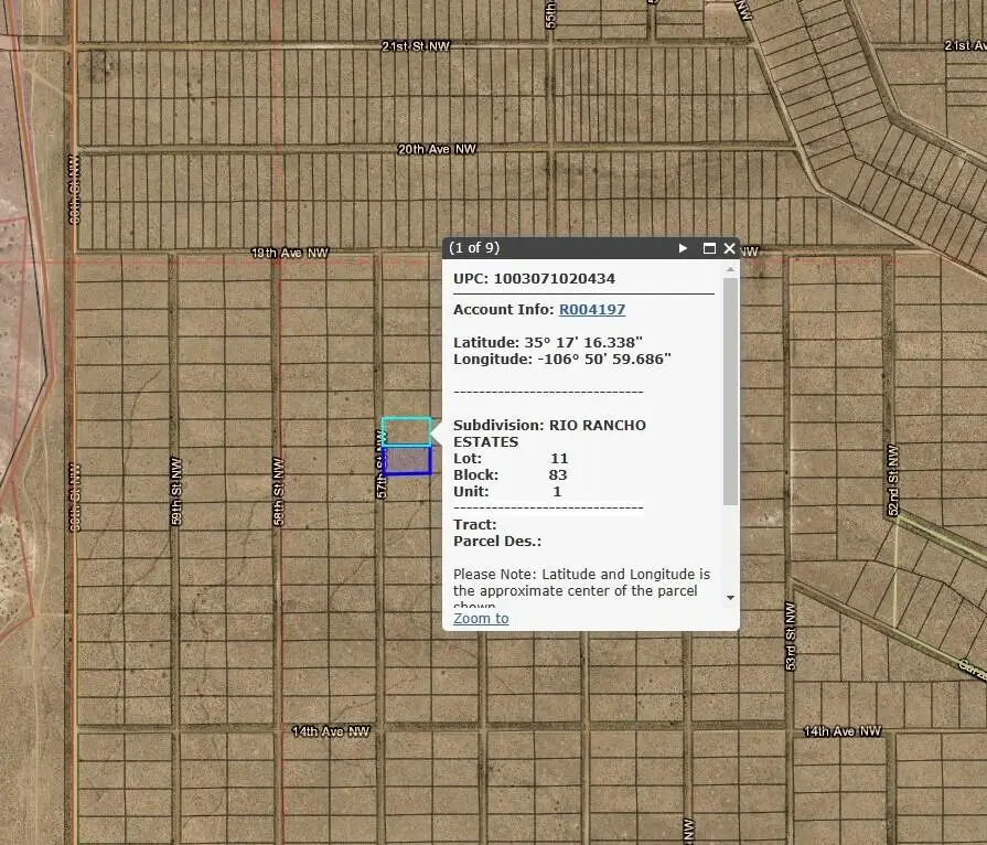 0 57th Street Nw, Rio Rancho, NM 87144 - Image #1