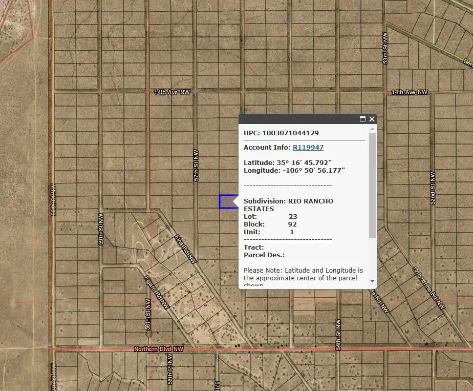 0 56th Street Nw, Rio Rancho, NM 87144 - Image #1