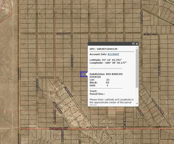0 56th Street Nw, Rio Rancho, NM 87144