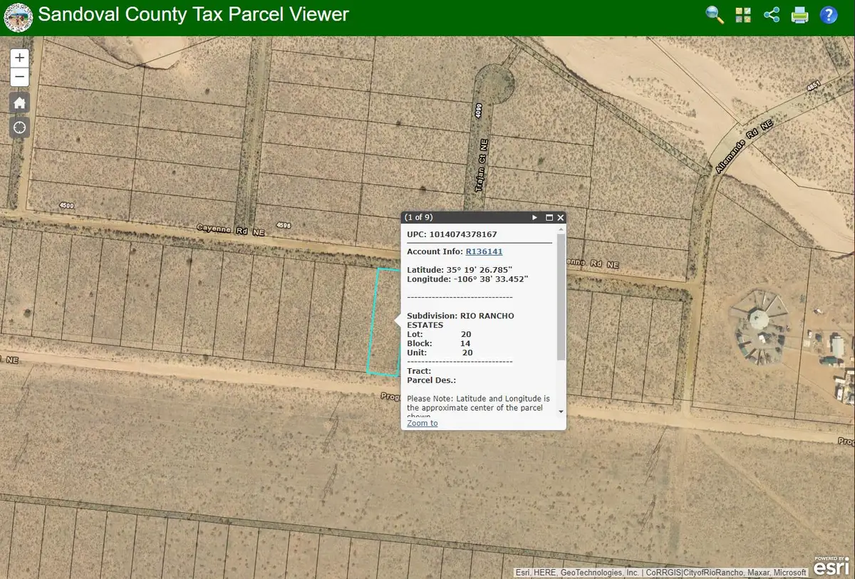 4616 Cayenne Road Ne, Rio Rancho, NM 87144 - #1