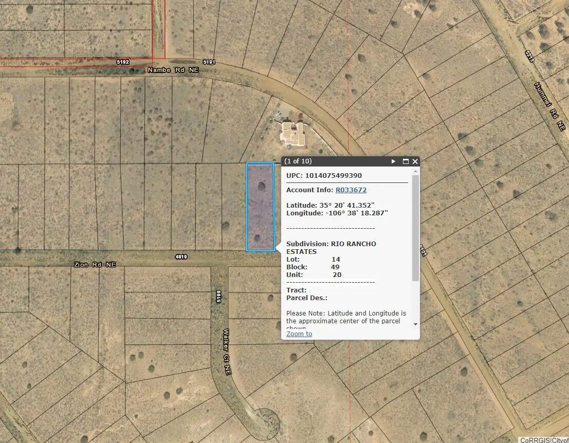 4821 Zion Road Ne, Rio Rancho, NM 87144 - #1