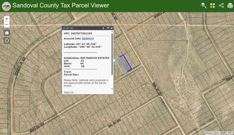 Lot 21 22 Olivet Road Nw, Rio Rancho, NM 87144 - Image #2