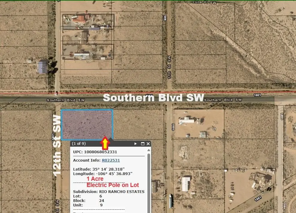 1125 Southern Blvd Sw &12th Ave Sw, Rio Rancho, NM 87144 - Image #1