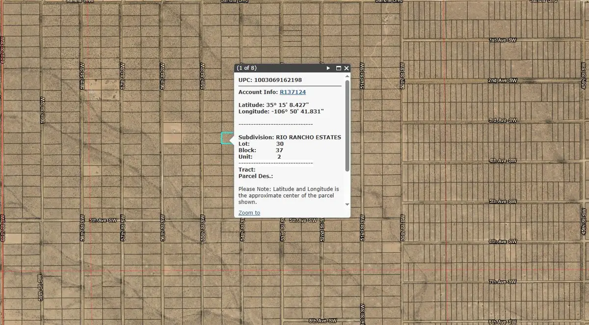 Unit: 2 Block: 37: Lot: 30 Nw, Rio Rancho, NM 87144 - Image #1