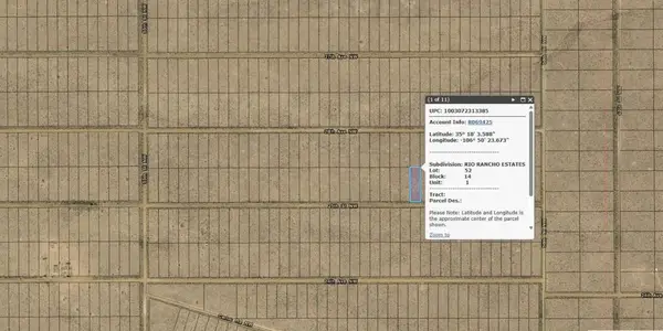 1 lot 25th Street Nw, Rio Rancho, NM 87124