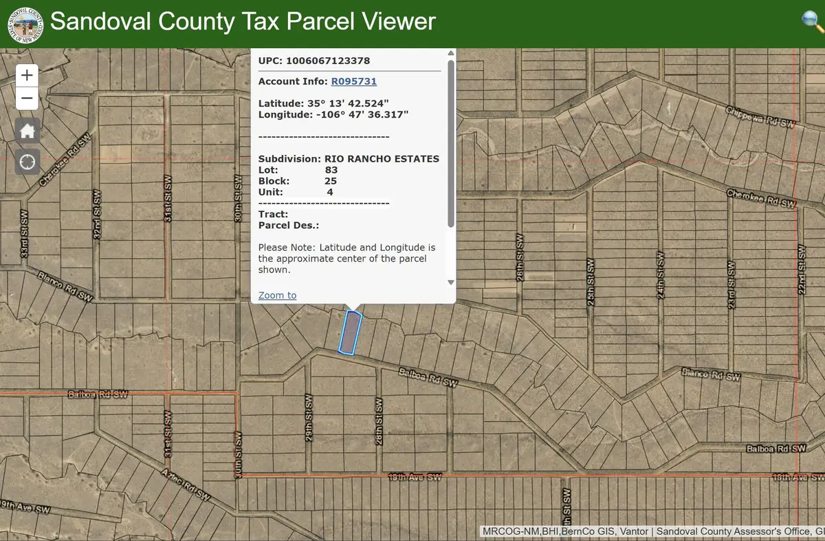 Balboa Road Sw, Rio Rancho, NM 87124 - #1