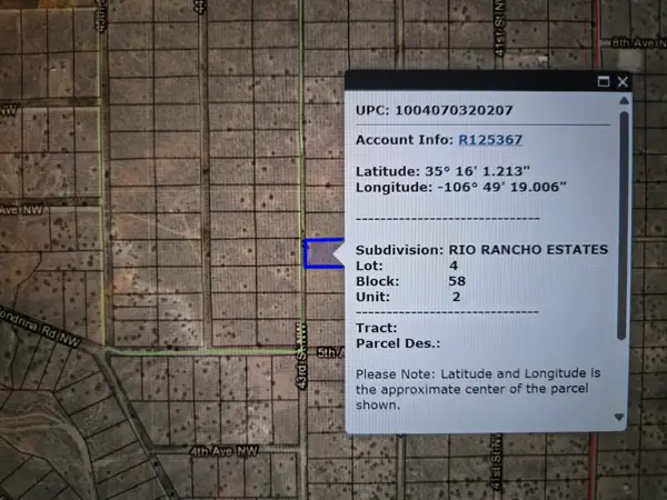 0 43rd St Nw Blk 58 Lot 4 Unit 2, Rio Rancho, NM 87124