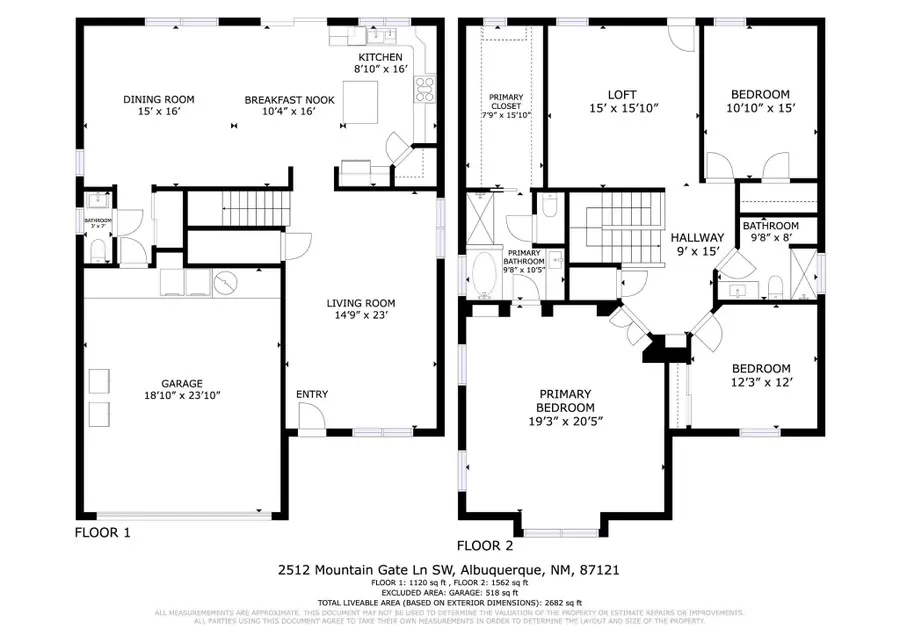 2512 Mountain Gate Lane Sw, Albuquerque, NM 87121 - #2