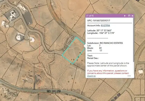 5800 &5850 Epazote (2 Lots) Road Ne, Rio Rancho, NM 87144