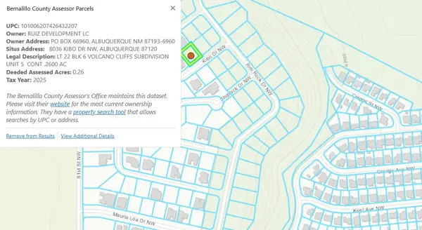 8036 Kibo Drive Nw, Albuquerque, NM 87120