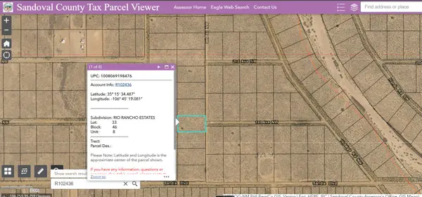 11th (u8 B46 L33) Street Nw, Rio Rancho, NM 87124