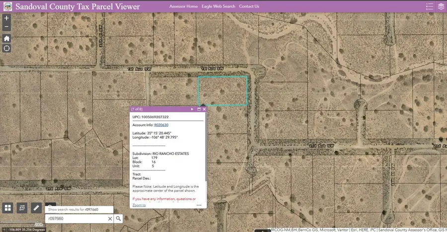 2 LOTS 1st (u5 B16 L178&179) Avenue Sw, Rio Rancho, NM 87124 - #2
