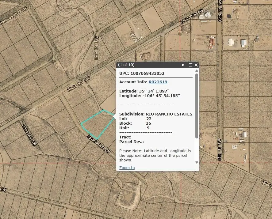Ignacio Road Sw, Rio Rancho, NM 87124 - #1