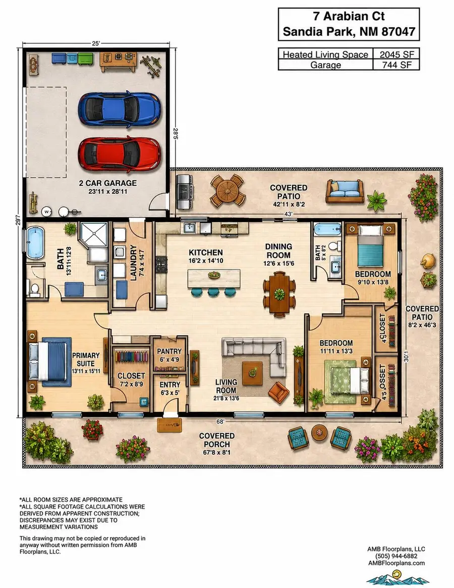 7 Arabian Court, Sandia Park, NM 87047 - #2