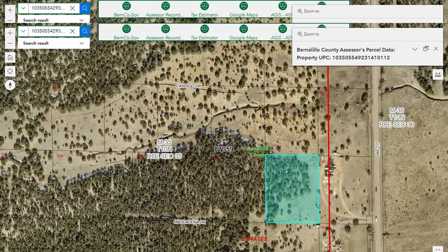 Lots 37a,38&39 Cerro Verde Estates, Tijeras, NM 87059 - #3