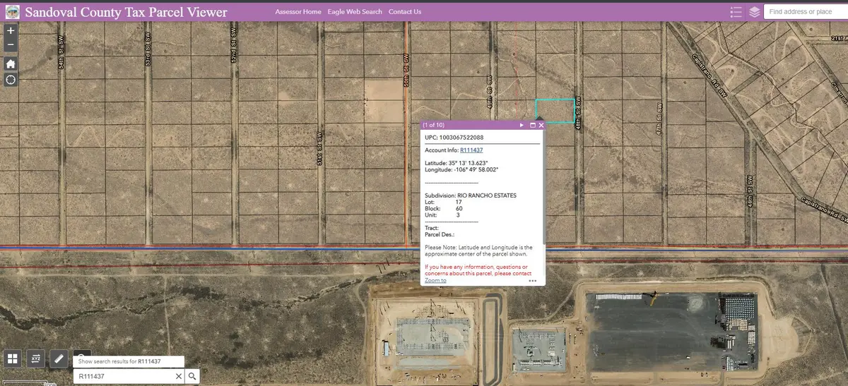 48th (u3 B60 L17) Street Sw, Rio Rancho, NM 87124 - #1