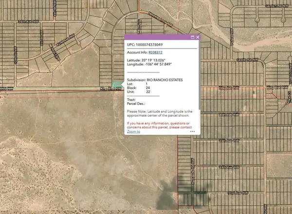 Lot 1&2 Henning Loop Nw, Rio Rancho, NM 87144