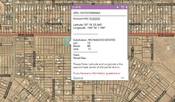 Rio Rancho Est U17 B85 L12, Rio Rancho, NM 87144