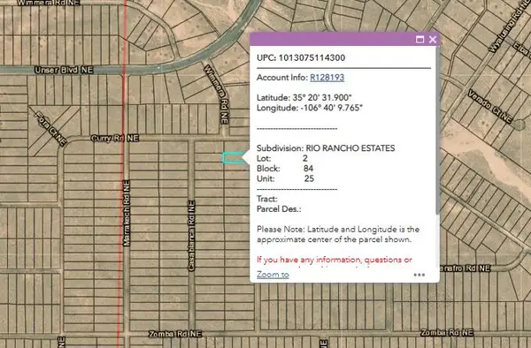 4 Lots At Yuscaran Rd Ne, Rio Rancho, NM 87144